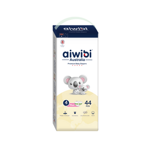 [Comfort Care/L/44] Aiwibi Soft Care Premium Baby Diapers Size L 44 Pcs