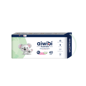 [Comfort Care/XL/40] Aiwibi Soft Care Premium Baby Diapers Size XL 40 Pcs